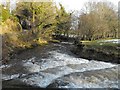 River Rhiw below the ford