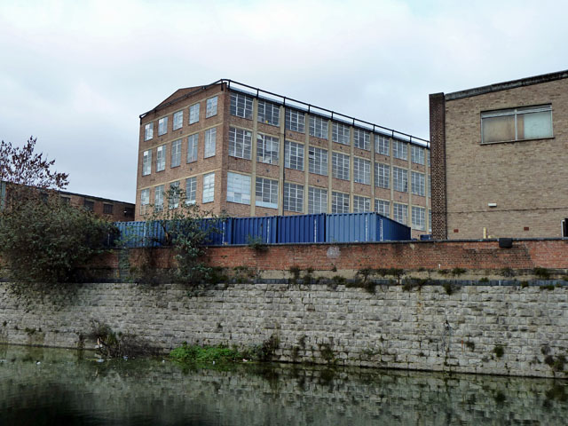 Industrial building near Limehouse Cut © Robin Webster :: Geograph ...