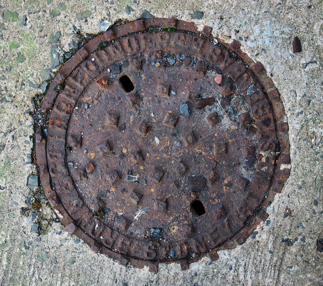Manhole cover, Bangor