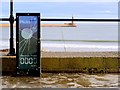 Final C2C waymarker by Andrew Small, Roker promenade