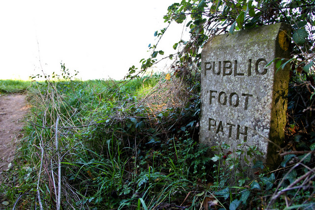 Footpath Sign