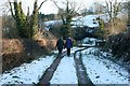 Bridleway past Pen-y-lan