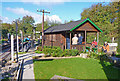 Information Hut at Romsey Signal Box