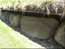 N9973 : Megalithic carved stone at Knowth by John M