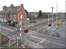 SP1675 : Level crossing, Mill Lane, Dorridge B93: 2 by Robin Stott