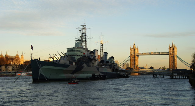 HMS Belfast, London © Peter Trimming :: Geograph Britain and Ireland