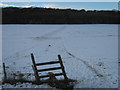 Unused stile near Church Hill