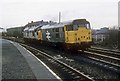 Thornaby Station passing locomotives 