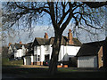 SP1774 : White houses, Knowle Wood Road B93 by Robin Stott