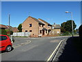 Approaching the junction of  Malthouse Square and Crosby Close