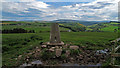 Trig point at Dolphinston