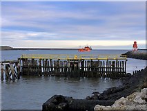 NZ3668 : Old Jetty, South Shields by Andrew Curtis