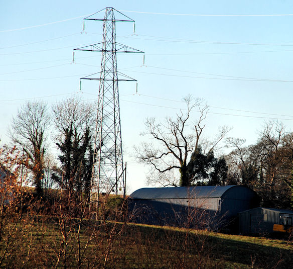 Pylons and power lines near Comber (3)