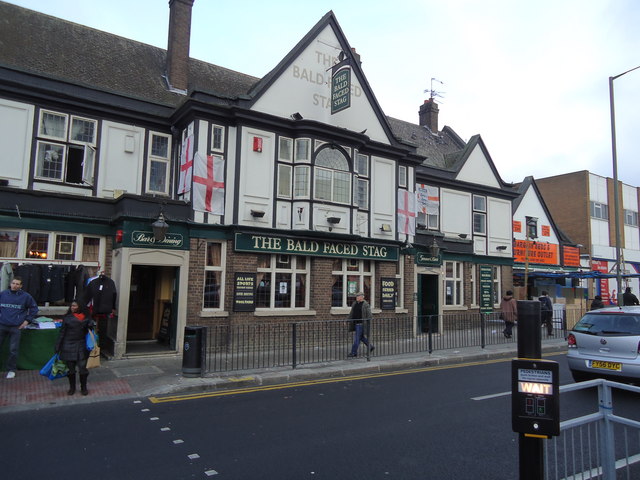 The Bald Faced Stag public house, Burnt... © Stacey Harris cc-by-sa/2.0 ...