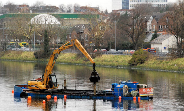 Dredging the River Lagan, Belfast  -  2010/11 (90)