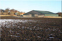 NT3094 : Ploughed field in Boreland by Colin Kinnear