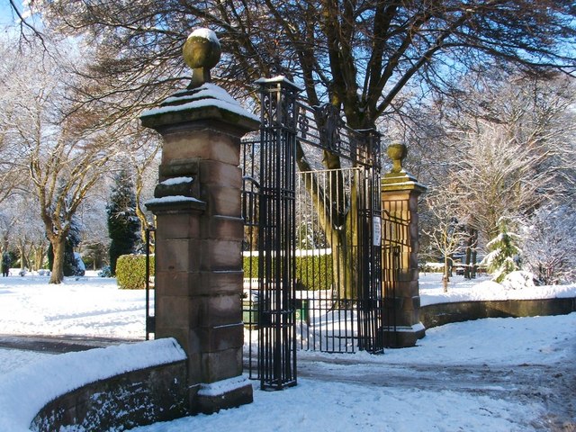 Main gates of Christie Park