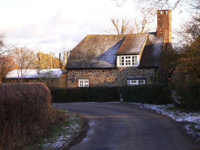Primmers Cottage in winter