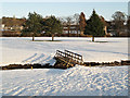 Shadow on the snow