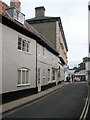 Double yellow lines in Chediston Street