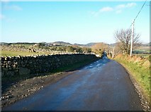 J3333 : View north along the Burrenreagh Road near McLean's Hill by Eric Jones