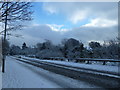 Snow in Portsdown Hill Road