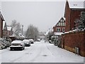 SP2971 : Reeve Drive in the snow by John Brightley