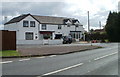 Houses at the junction of Loop Road and Beachley Road, Beachley