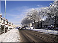 Sunshine & snow, Caerphilly Rd, Cardiff