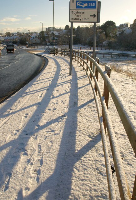 Snow at Scott's Bridge