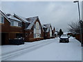 December snow in Aldsworth Close