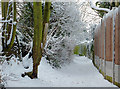 Public footpath near Colton Hills School, Wolverhampton