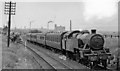 Local train from Manchester Exchange approaching Ashton (Charlestown) Station