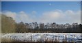 Snowy landscape south of Macclesfield