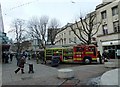 Fire engine in Commercial Road