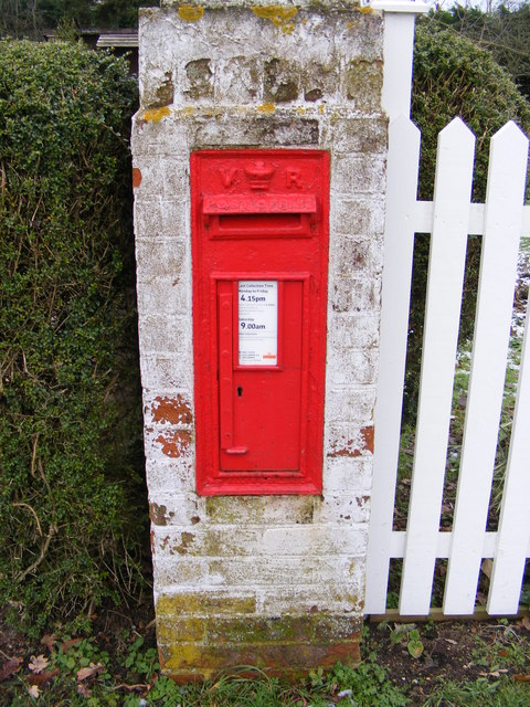 The Church Victorian Postbox