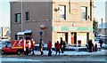 Post Brenhinol/Royal Mail Delivery Point at Llanrug Square