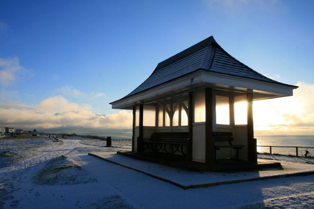 Shelter on Southbourne Cliff