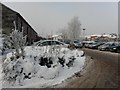 Heaps of snow, Dunnes car park