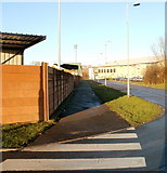 ST3386 : Eastern edge of Newport Stadium by Jaggery