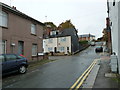 Approaching the crossroads of  Garnett Street and Wolesley Street