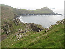 SW3532 : View to Cape Cornwall by Philip Halling
