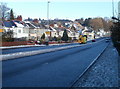 Newport : Cardiff Road descends towards Belle Vue Park