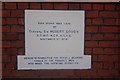 Memorial stone, former Earl Haig Memorial Hall, Crouch End (2)