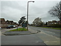TQ1102 : Junction of  Parklands Avenue into Goring Road by Basher Eyre