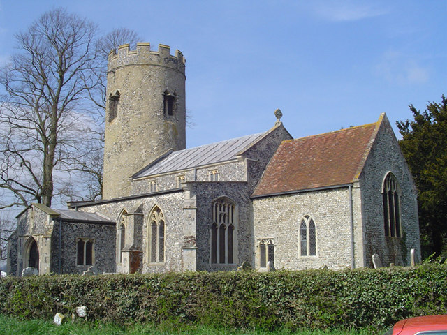 Aslacton St Michael's church © Adrian S Pye :: Geograph Britain and Ireland