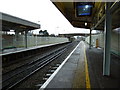 Durrington-on-sea Station, railway platforms: looking east