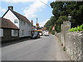 Looking north-west up Station Road