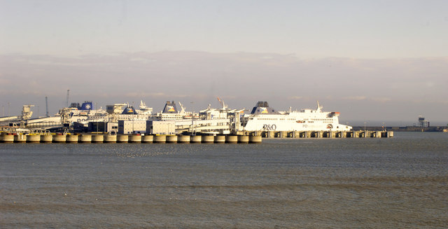 Christmas 2010, Midday - Dover  Ferry Terminal