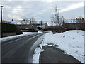 Looking south down Rumford Way, from the corner of Dale Grove